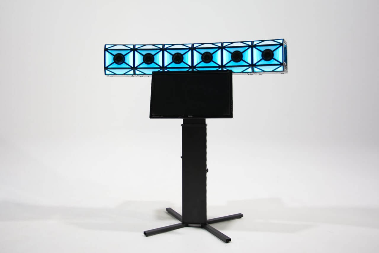 Assembled Bullet Time system on its stand