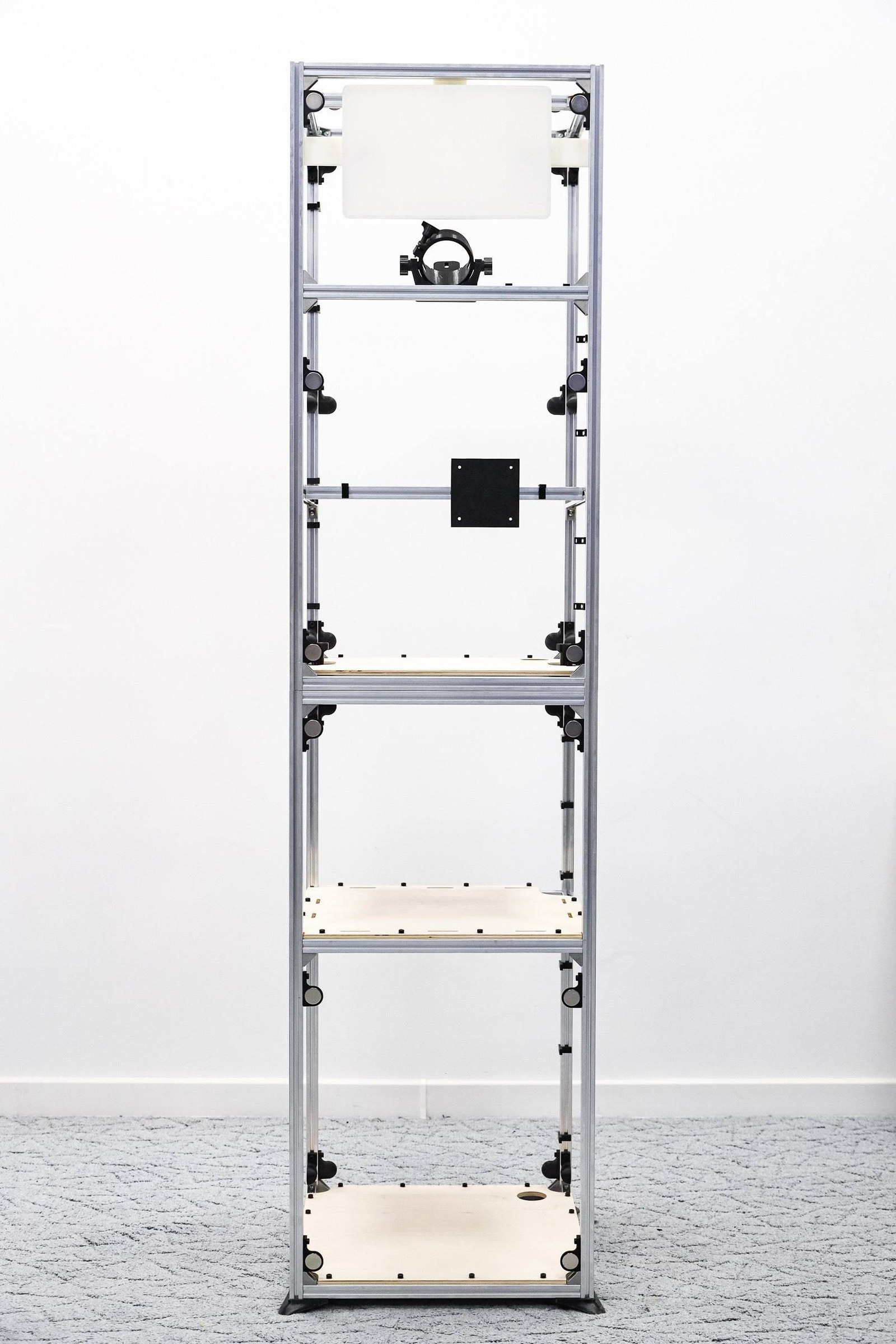 Complete aluminium Classic frame without exterior panels